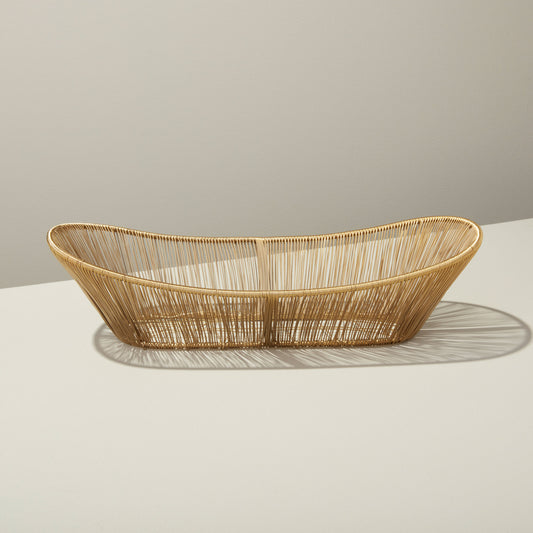 Ori Oval Basket - A lovely Ori Oval Basket from GRACE BLU SHOPPE, perfect for versatile storage or display.