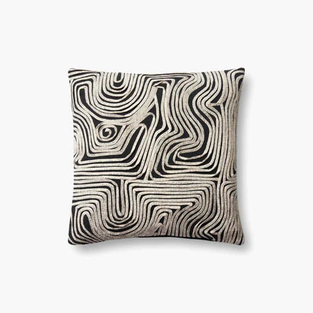 Lucia Lined Throw Pillow: Elegant Lucia lined throw pillow from Grace Blu Shoppe, adding a touch of sophistication to your living space.