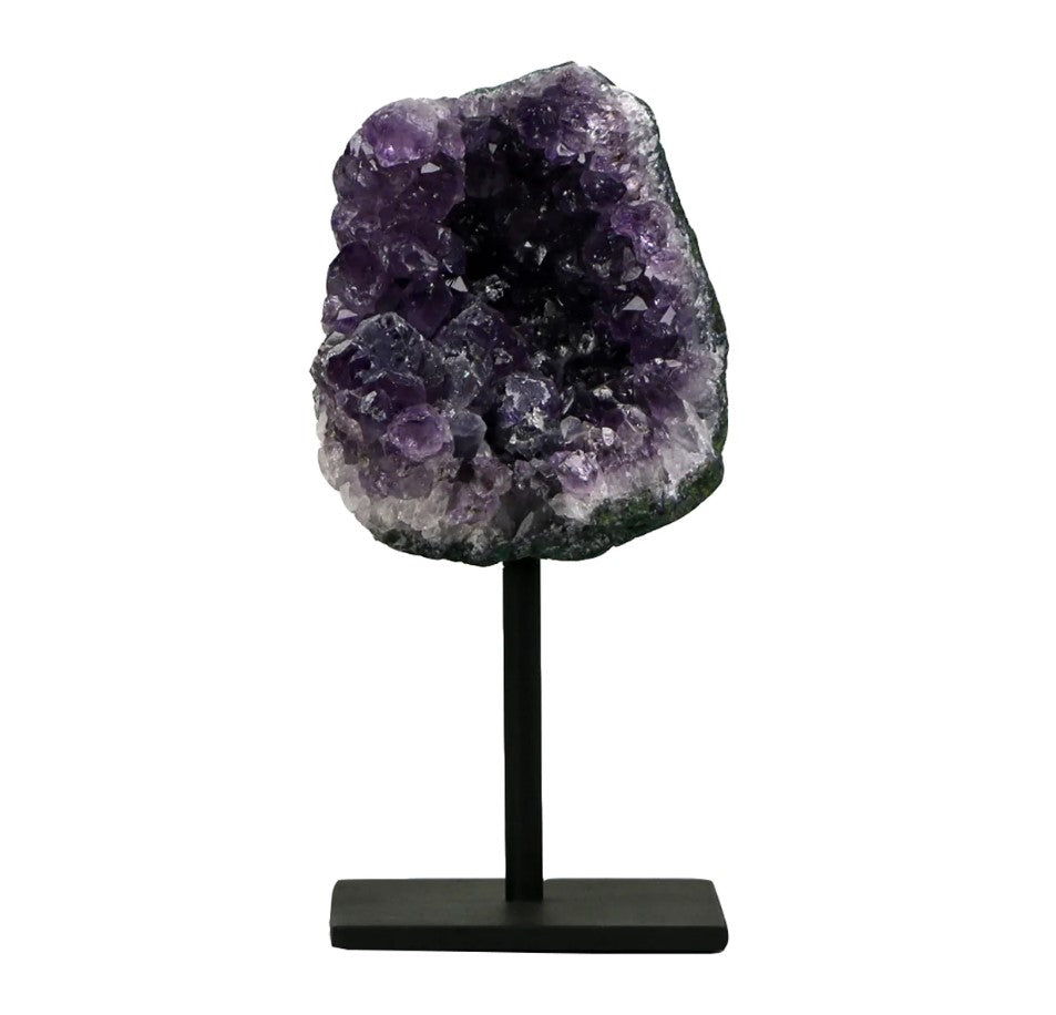 The Violet Amethyst - A gorgeous The Violet Amethyst from GRACE BLU SHOPPE, adding a touch of natural beauty and mystique to your decor.